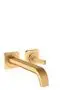 AXOR-HG-AXOR-Citterio-E-Einhebel-Waschtischmischer-Unterputz-fuer-Wandmontage-mit-Pingriff-Auslauf-221-mm-und-Rosetten-Brushed-Brass-36106950 gallery number 1